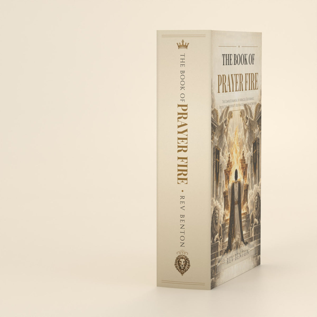 The spine of the Deluxe Premium Colour Hardcover