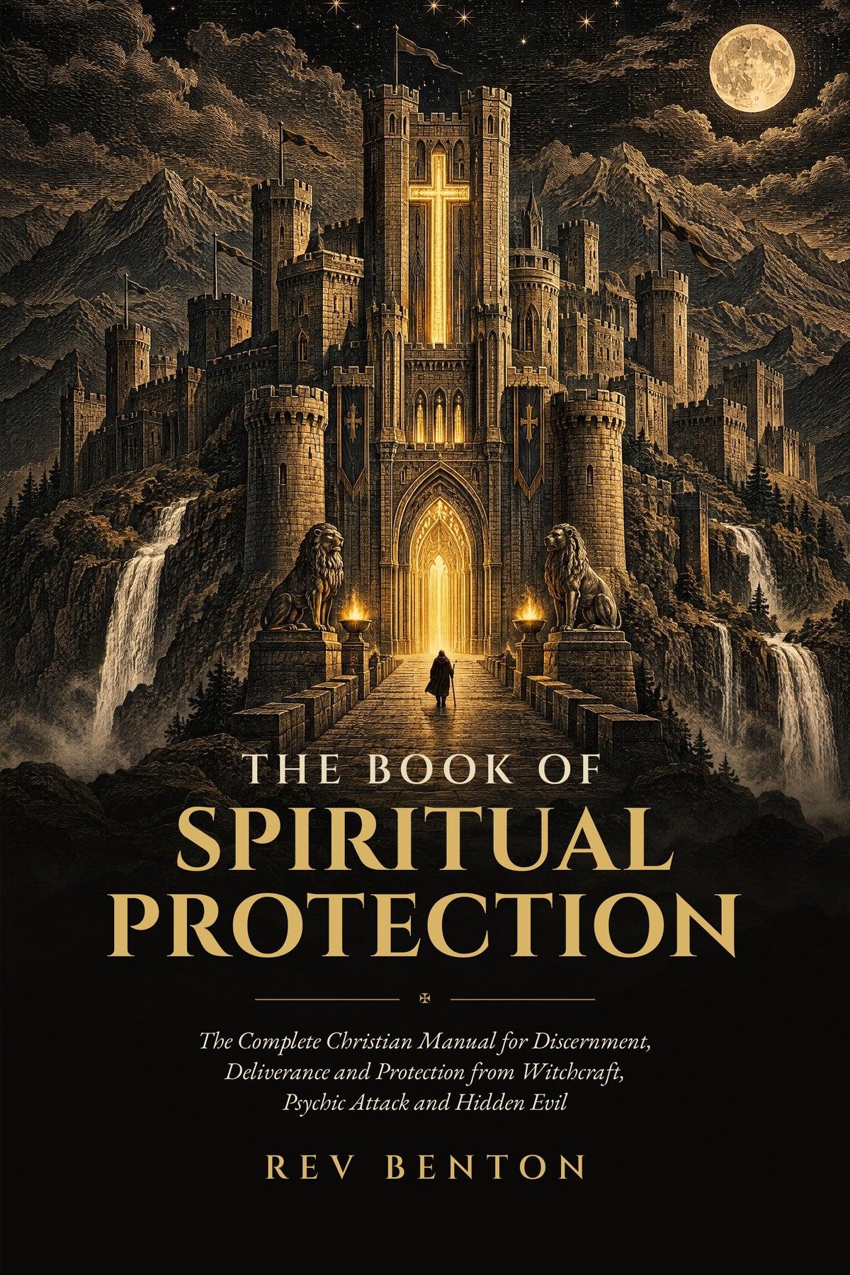 The Book of Spiritual Protection by Rev Benton, front cover