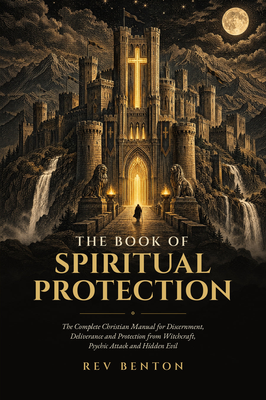 The Book of Spiritual Protection by Rev Benton, front cover