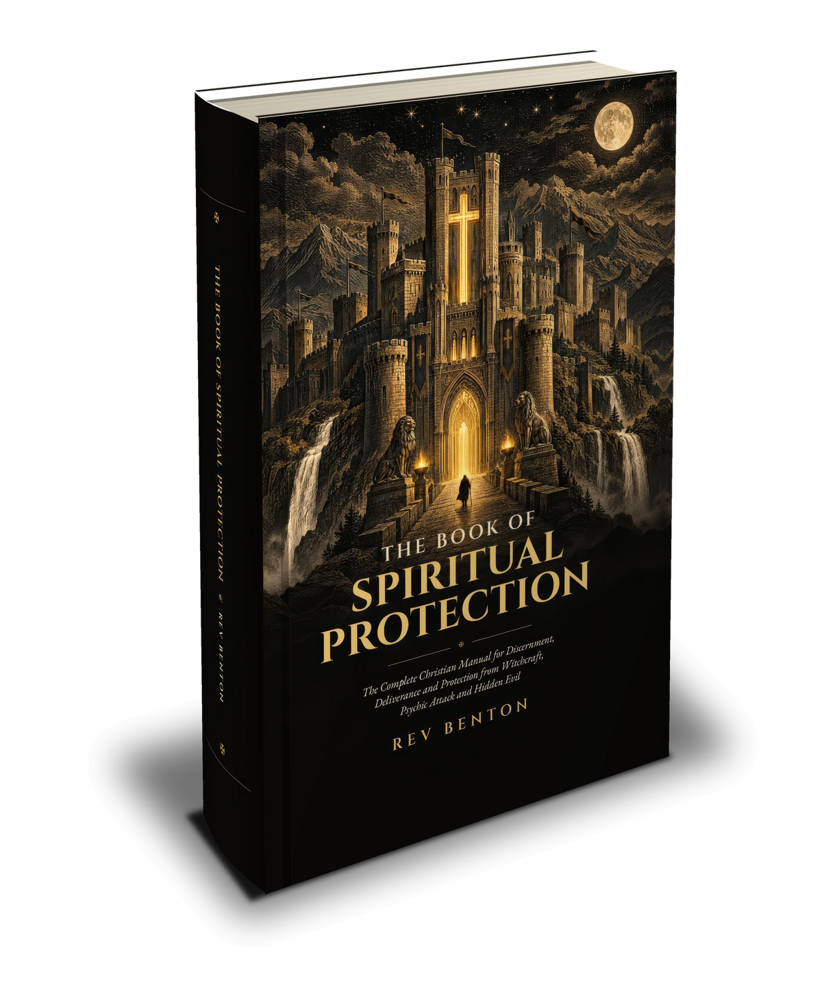 The Book of Spiritual Protection by Rev Benton, Deluxe Premium Colour Hardcover