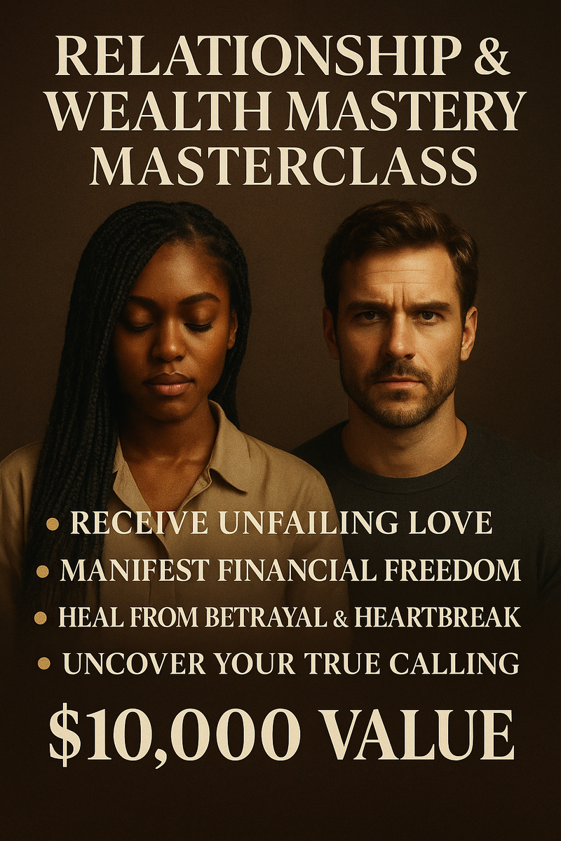 RELATIONSHIP &amp; WEALTH MASTERY MASTERCLASS